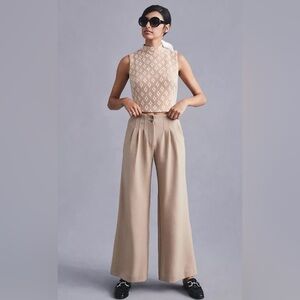Maeve Anthropologie Wide-Leg Pants